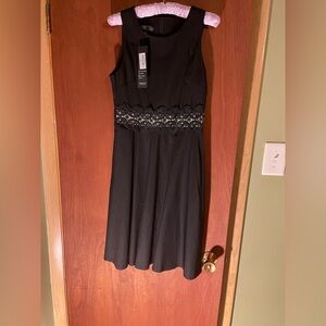 Elegant Black Lace Women's Dress. New with tags!
